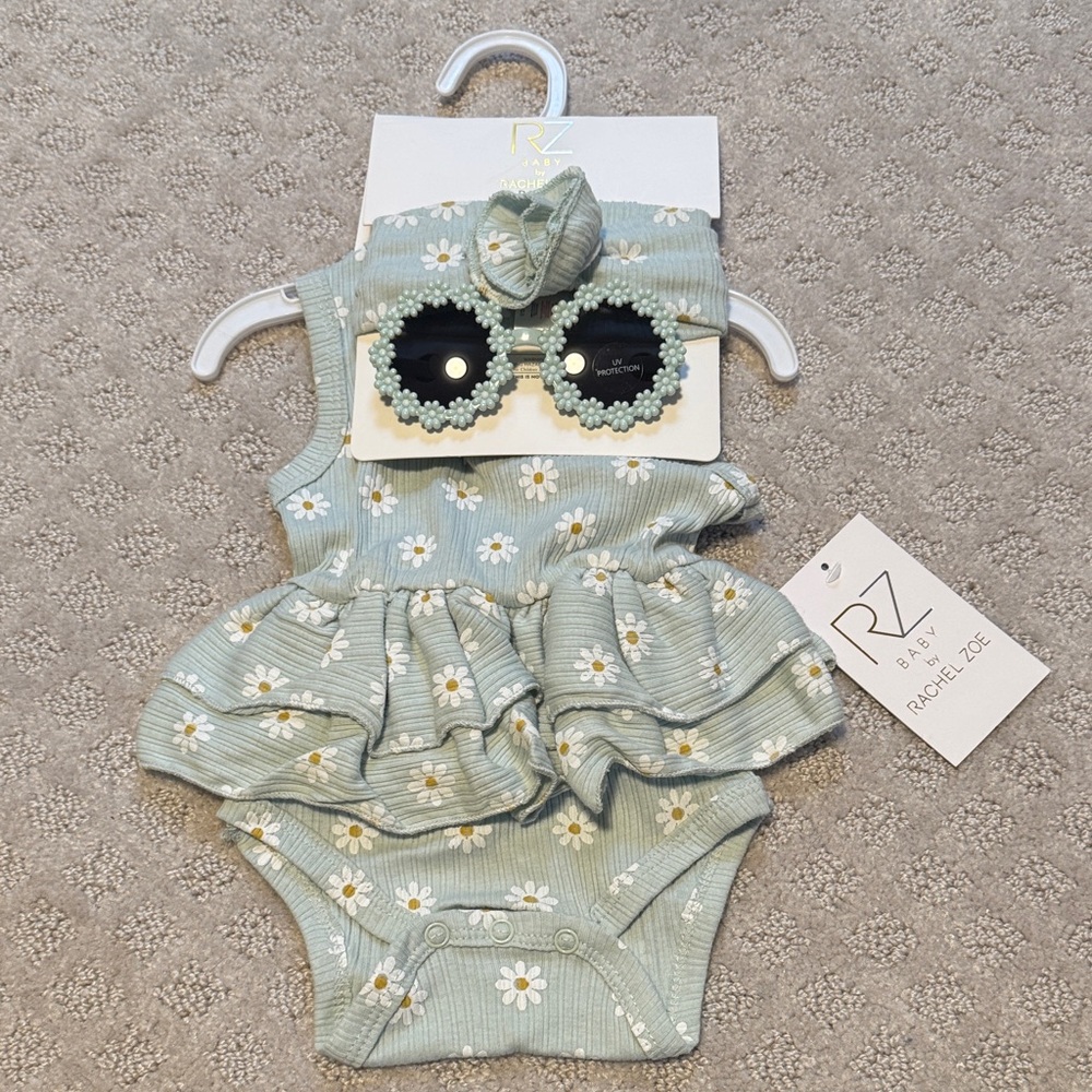 Rachel Zoe Baby Size 3-6 Month 3 Piece Set